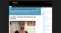 Desktop Screenshot of inef.ie