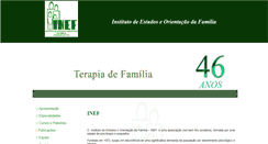 Desktop Screenshot of inef.com.br
