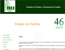 Tablet Screenshot of inef.com.br